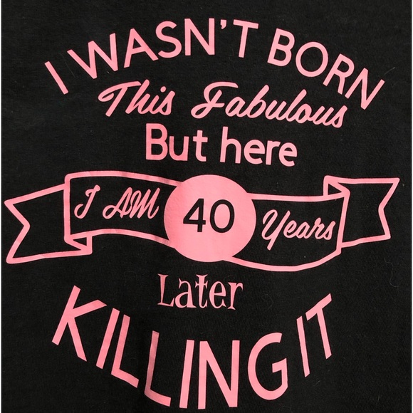 Turning the Big 40 Tee - Shirt - Picture 11 of 11